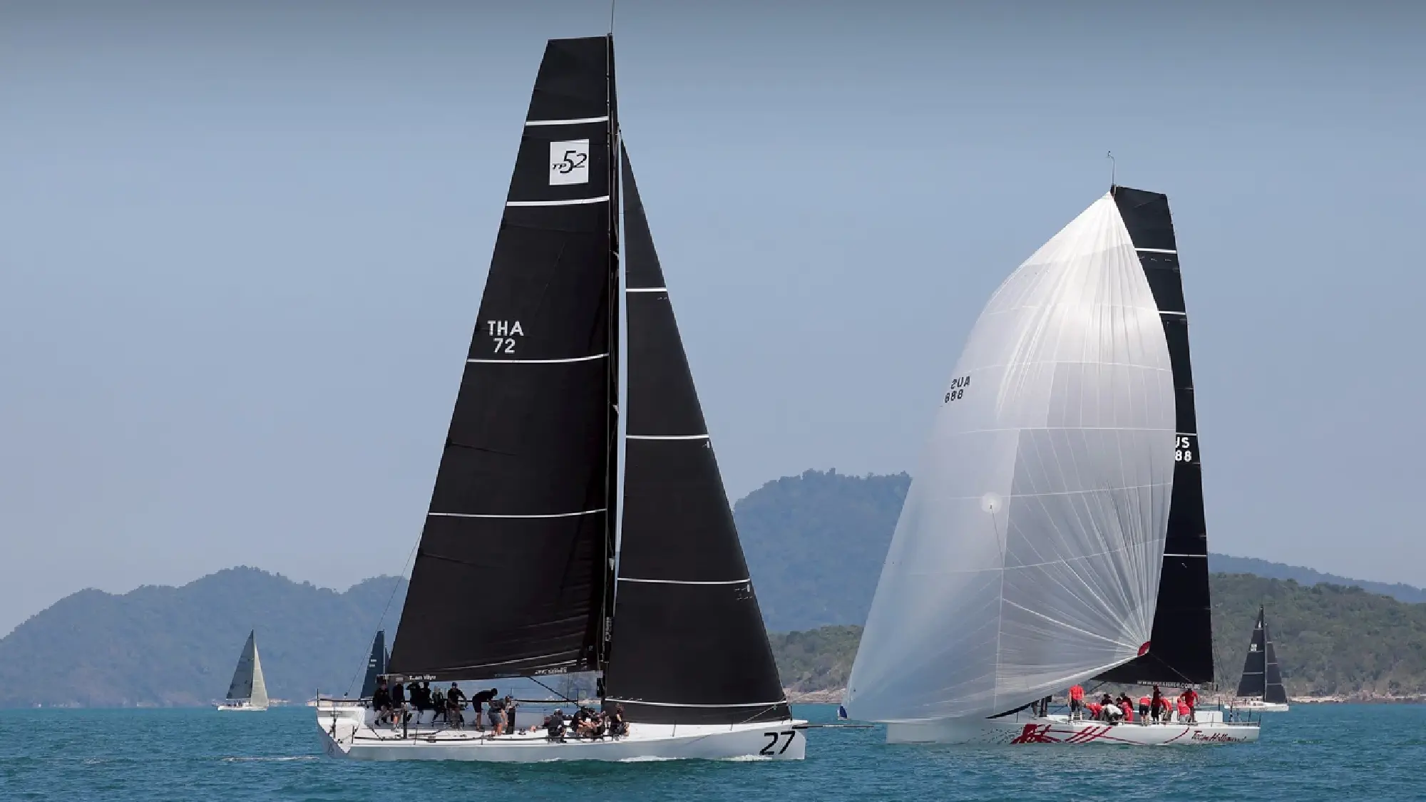 Queen leads team "Vayu" to victory in Race 2 at the 37th Phuket King's Cup Regatta