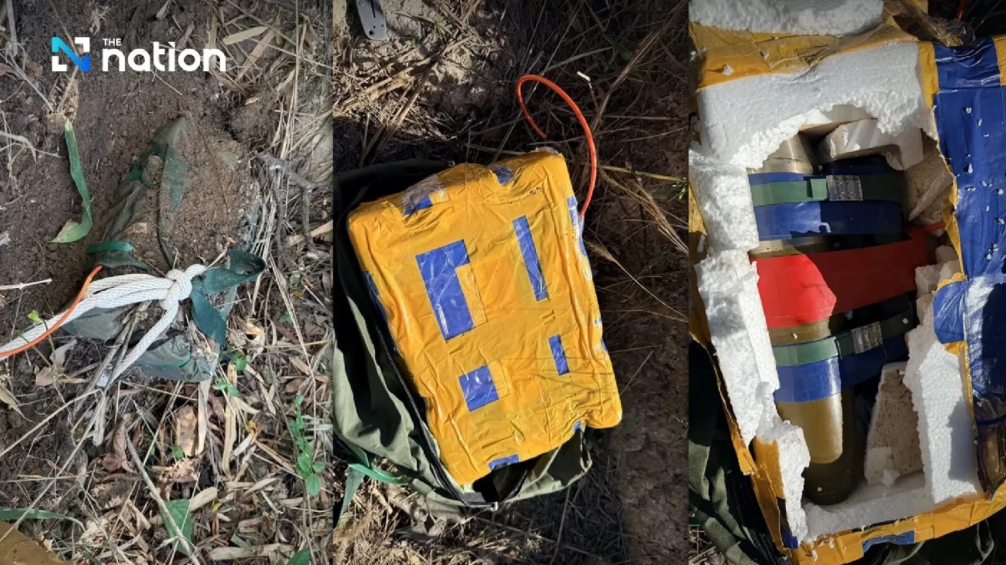 Urgent efforts to recover modified artillery shells as "Landmines" in Trat