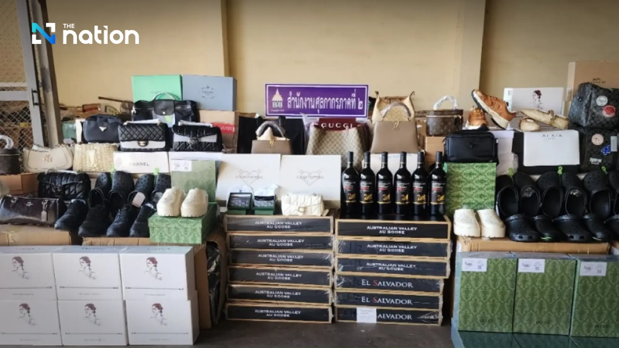 Department of Intellectual Property Leads Interception of Trademark-Infringing Goods Worth Over 65 Million Baht