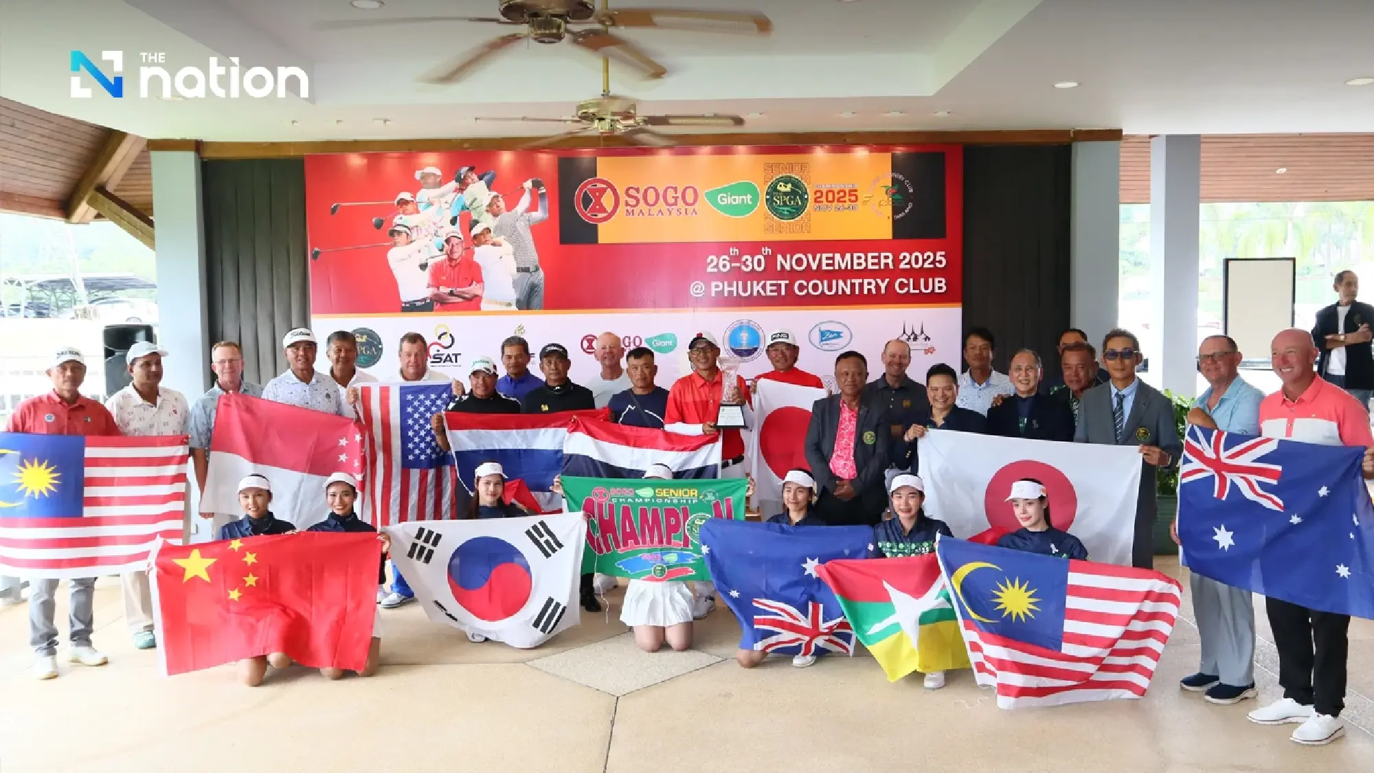 Chawlit Phalaphon claims Sogo Giant title and tops Thai Senior Tour