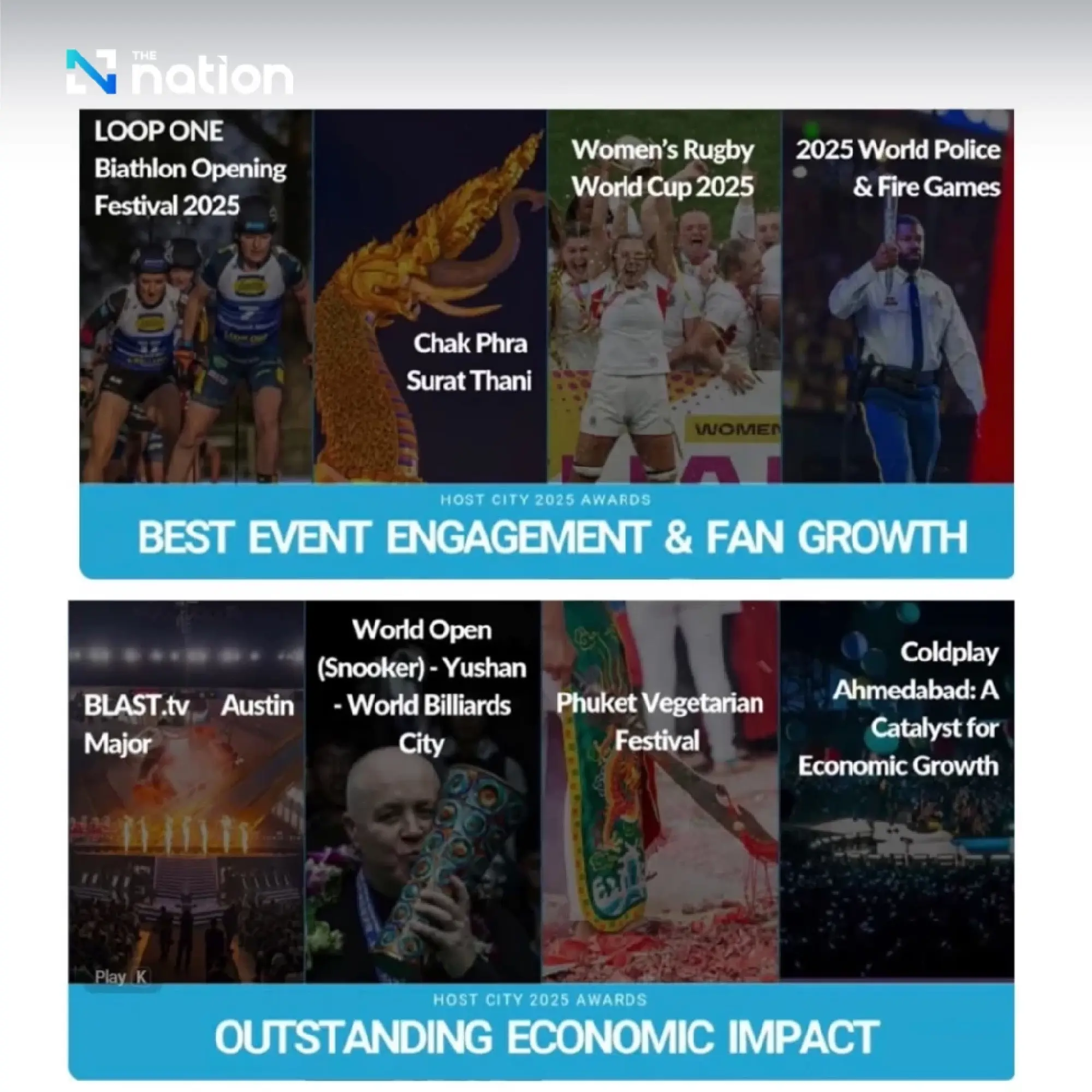 Phuket’s vegetarian festival and Surat Thani’s Chak Phra win global event awards