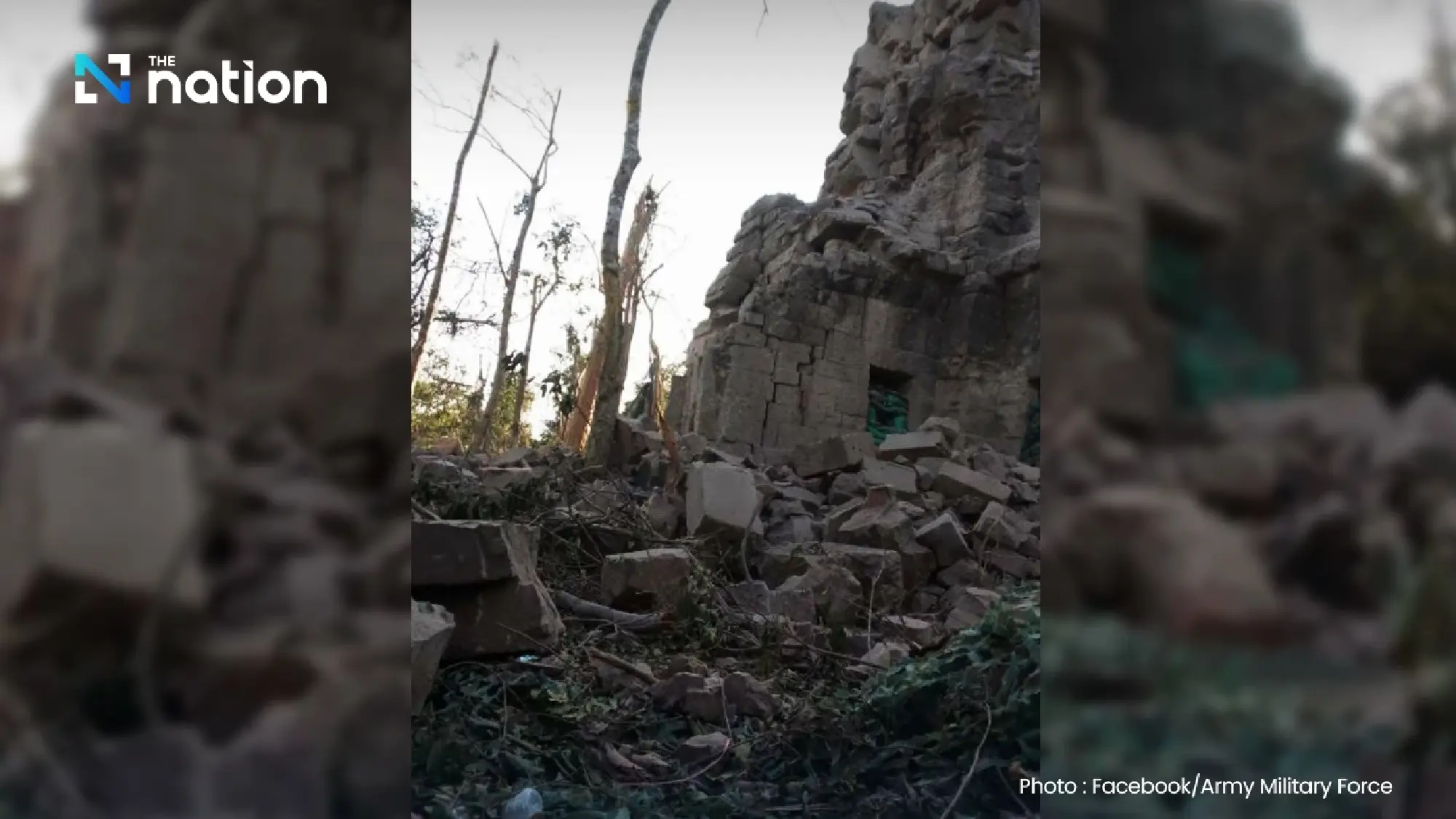 Ta Kwai Temple suffers heavy damage in Thai–Cambodian border fighting