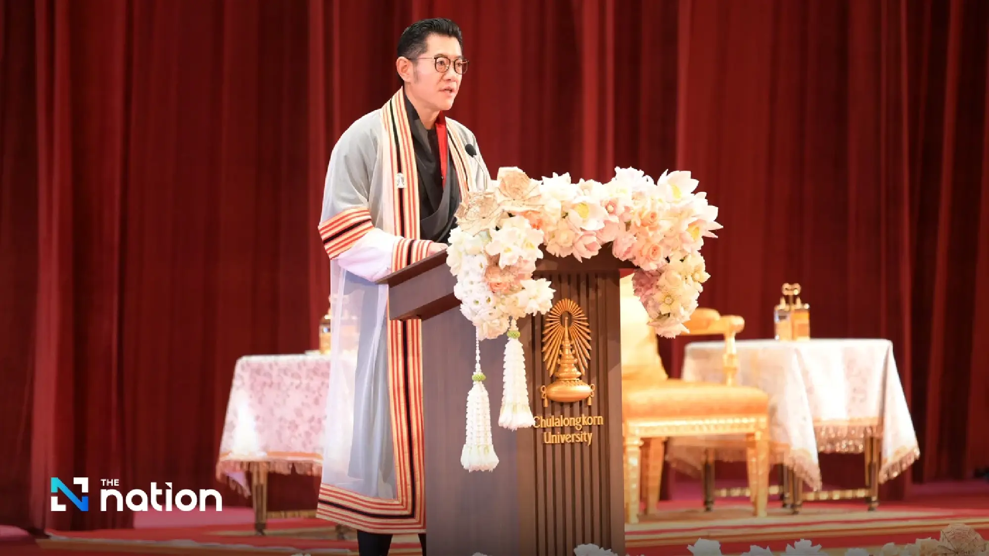 Bhutanese King Recalls Thai Comfort Food and Buddhist Warrior Spirit in Moving Chulalongkorn Address