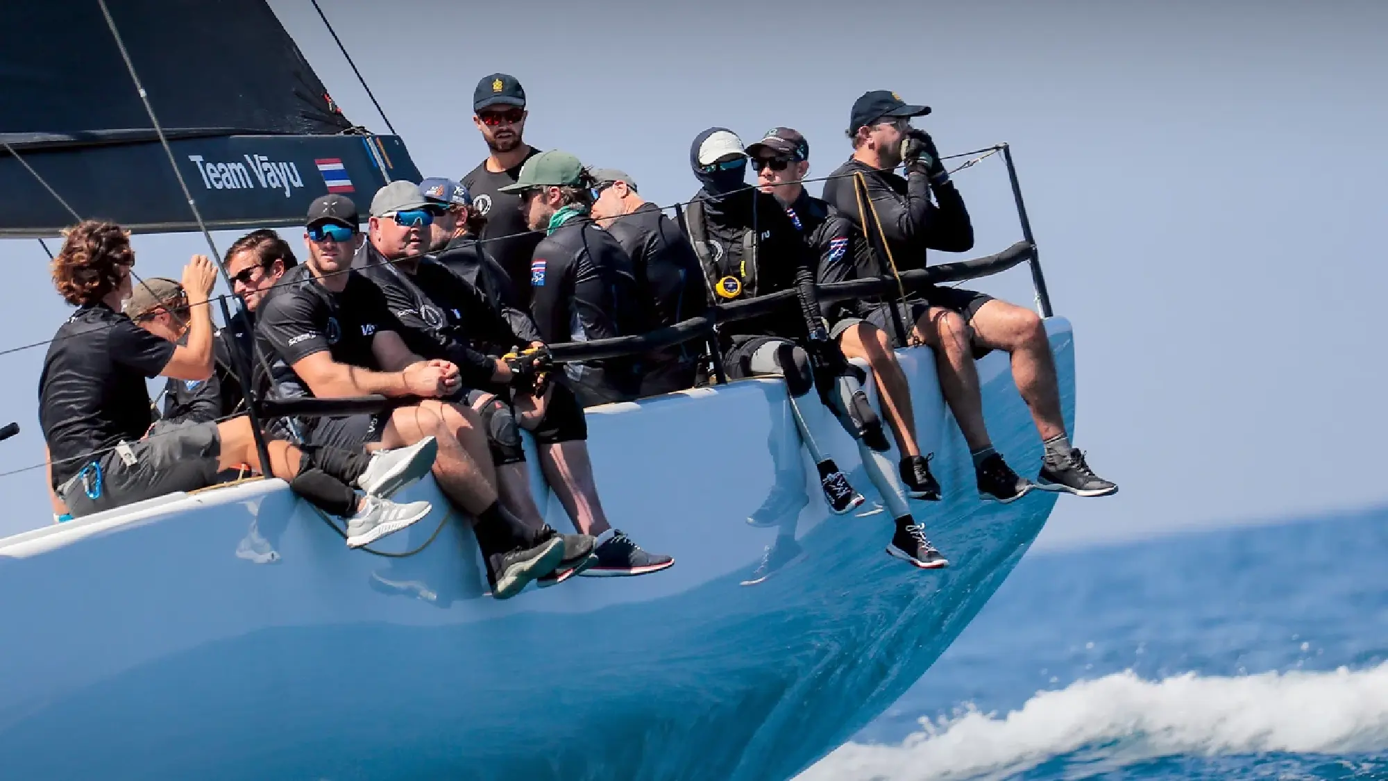 Queen leads team "Vayu" to victory in Race 2 at the 37th Phuket King's Cup Regatta