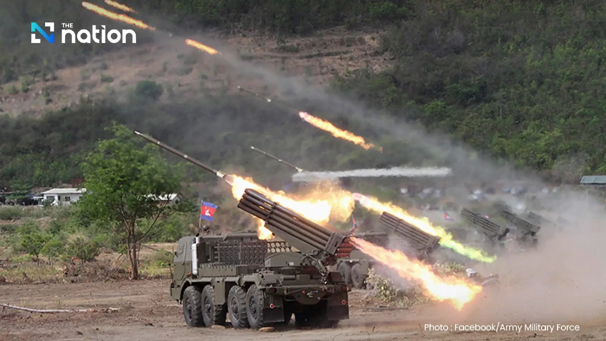 Second Army Area says Cambodia trains weapons on airport, hospital