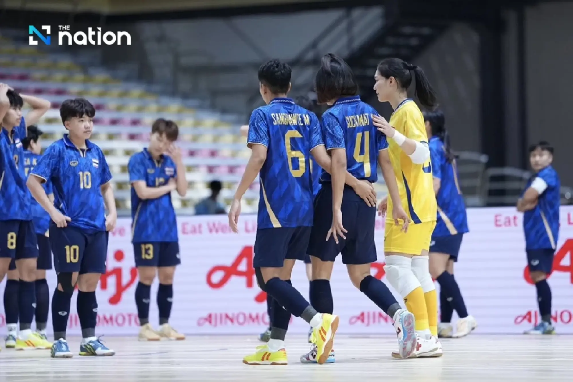 Kieran wins third gold, 4x400m relay sets two records, Thai women’s futsal miss gold