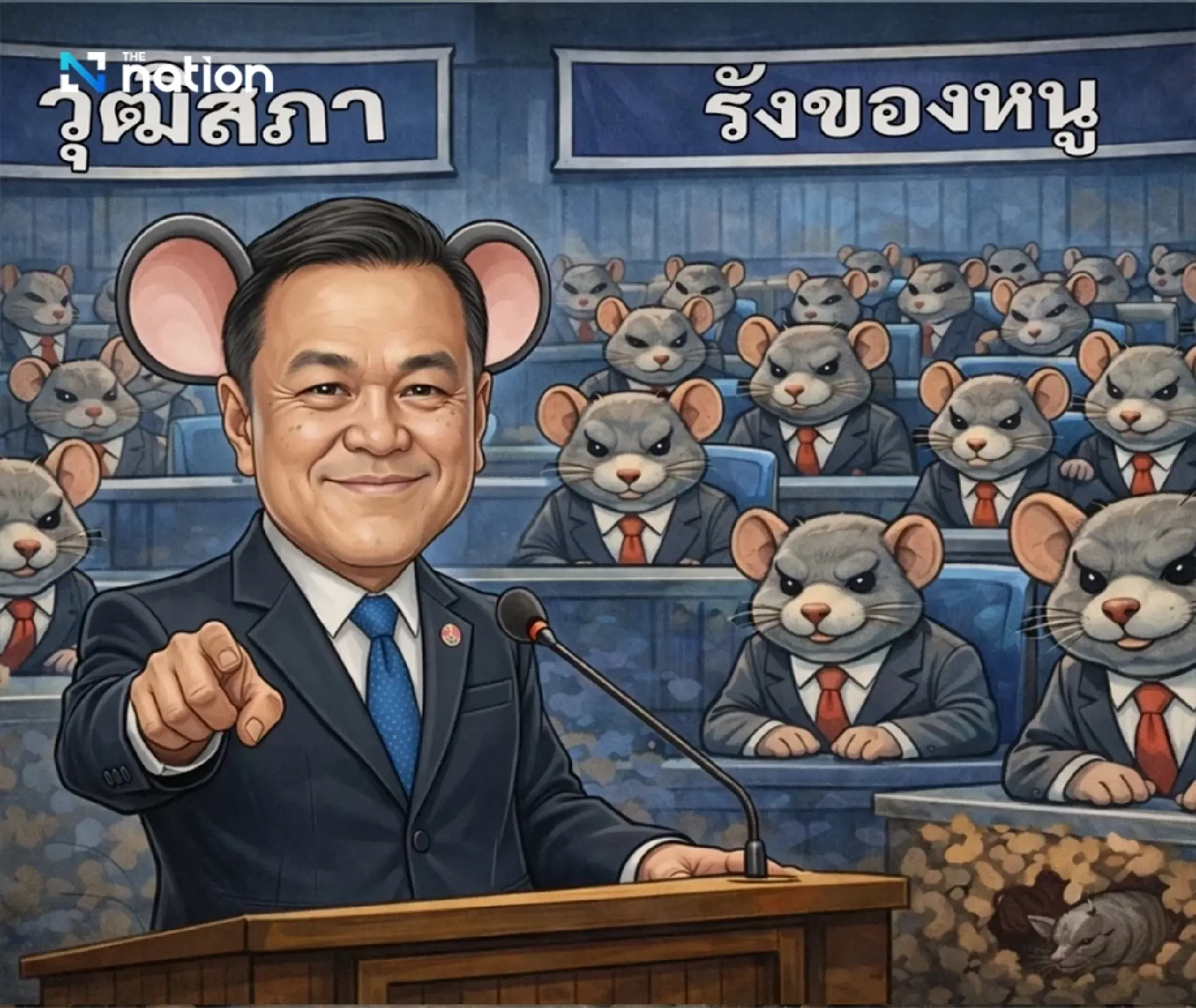 “Grey grub nest” and “rat nest”: Parliament press corps hands out 2025 nicknames