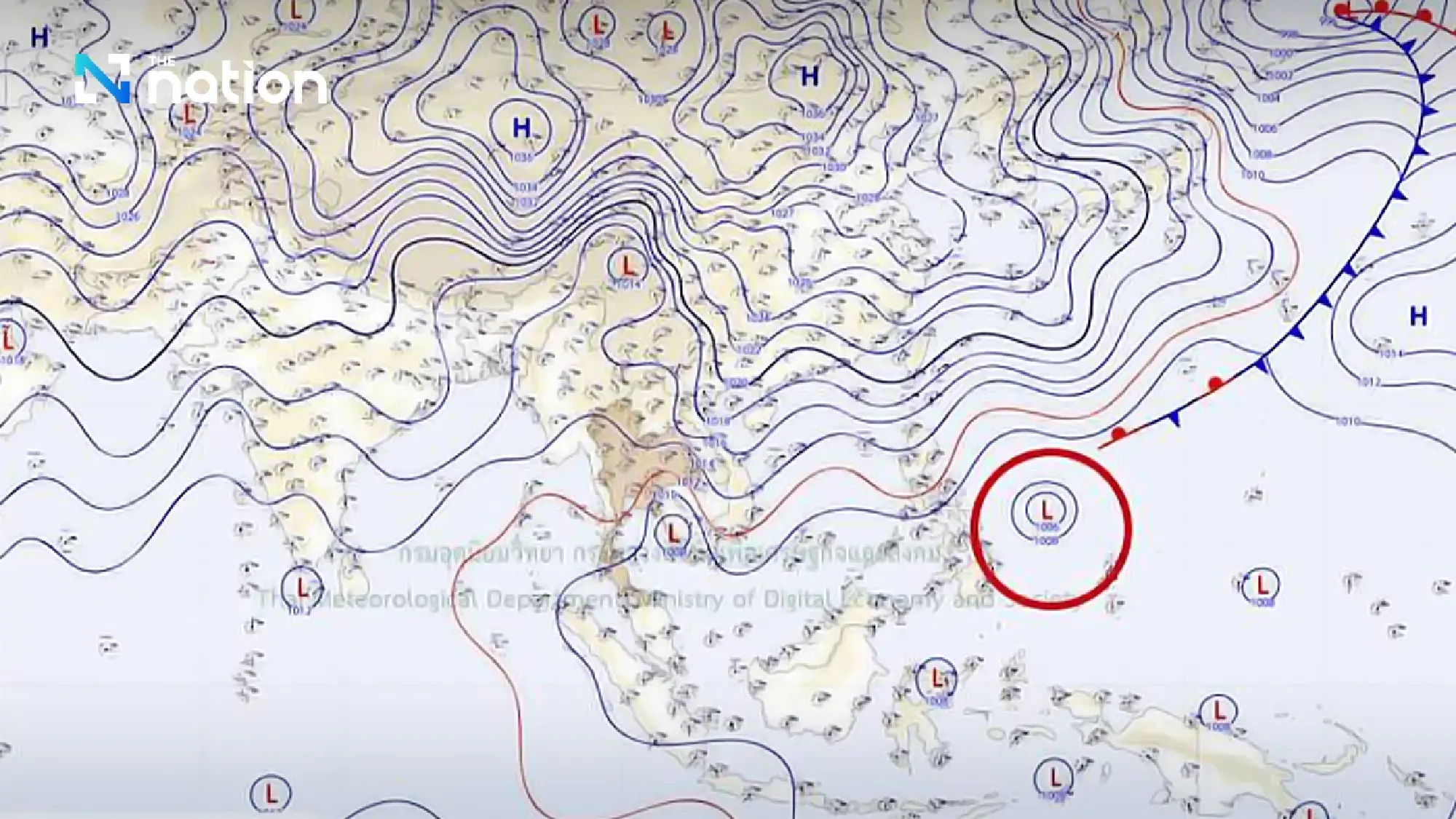 TMD warns of increased rainfall in the South as new tropical system forms over the western Pacific