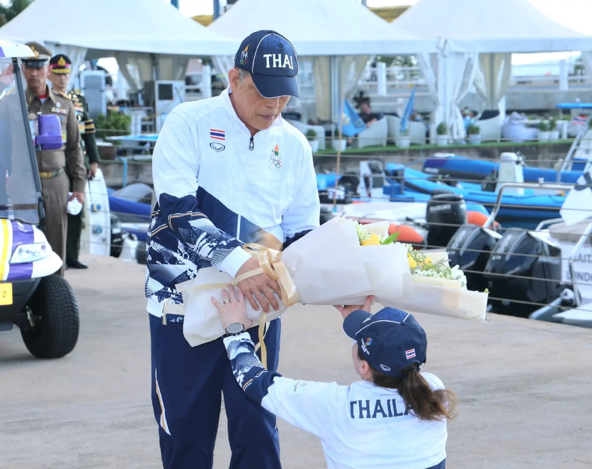 Her Majesty the Queen leads Thailand's sailing team to historic gold at the 33rd SEA Games