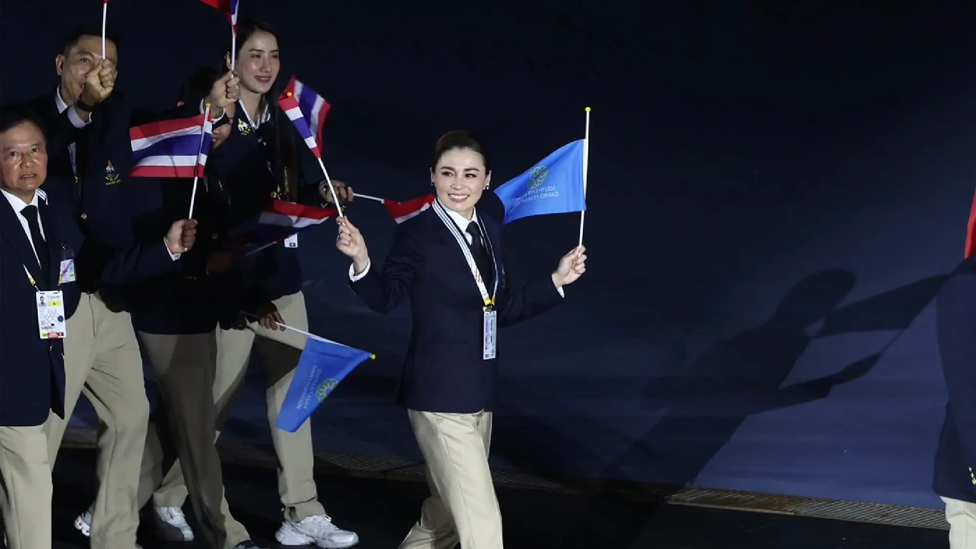 Their Majesties the King and Queen open 33rd SEA Games at Rajamangala Stadium