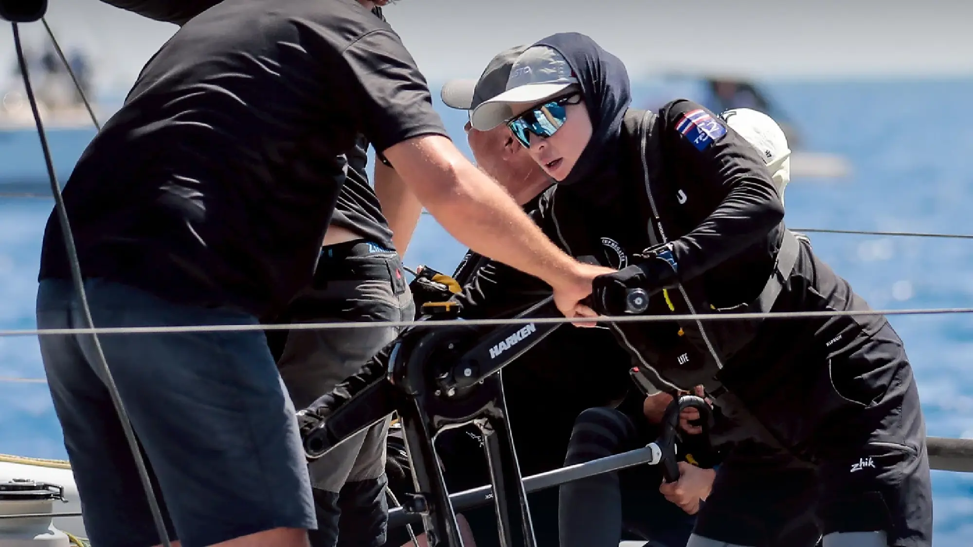 Queen leads team "Vayu" to victory in Race 2 at the 37th Phuket King's Cup Regatta