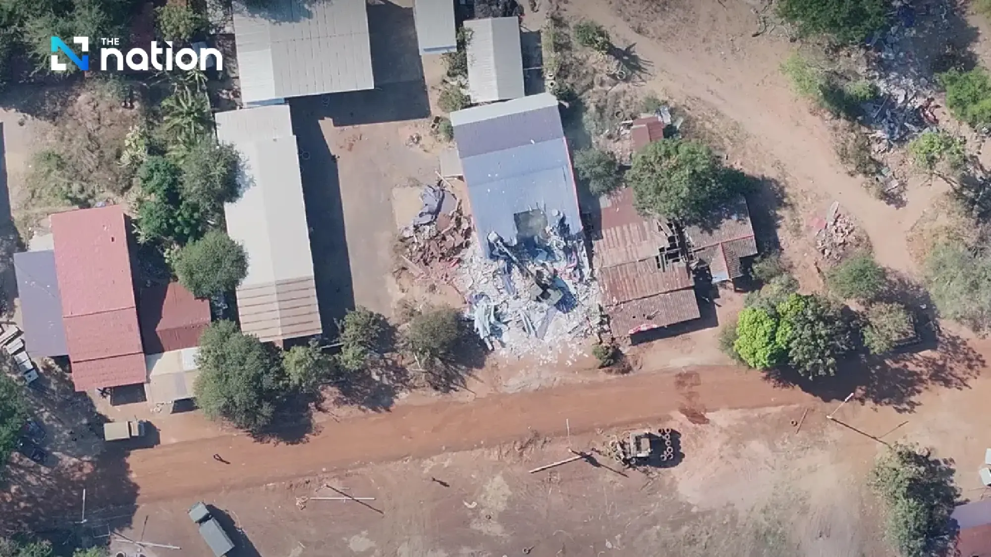 Burapha Task Force dismantles encroaching structures in Ban Nong Chan