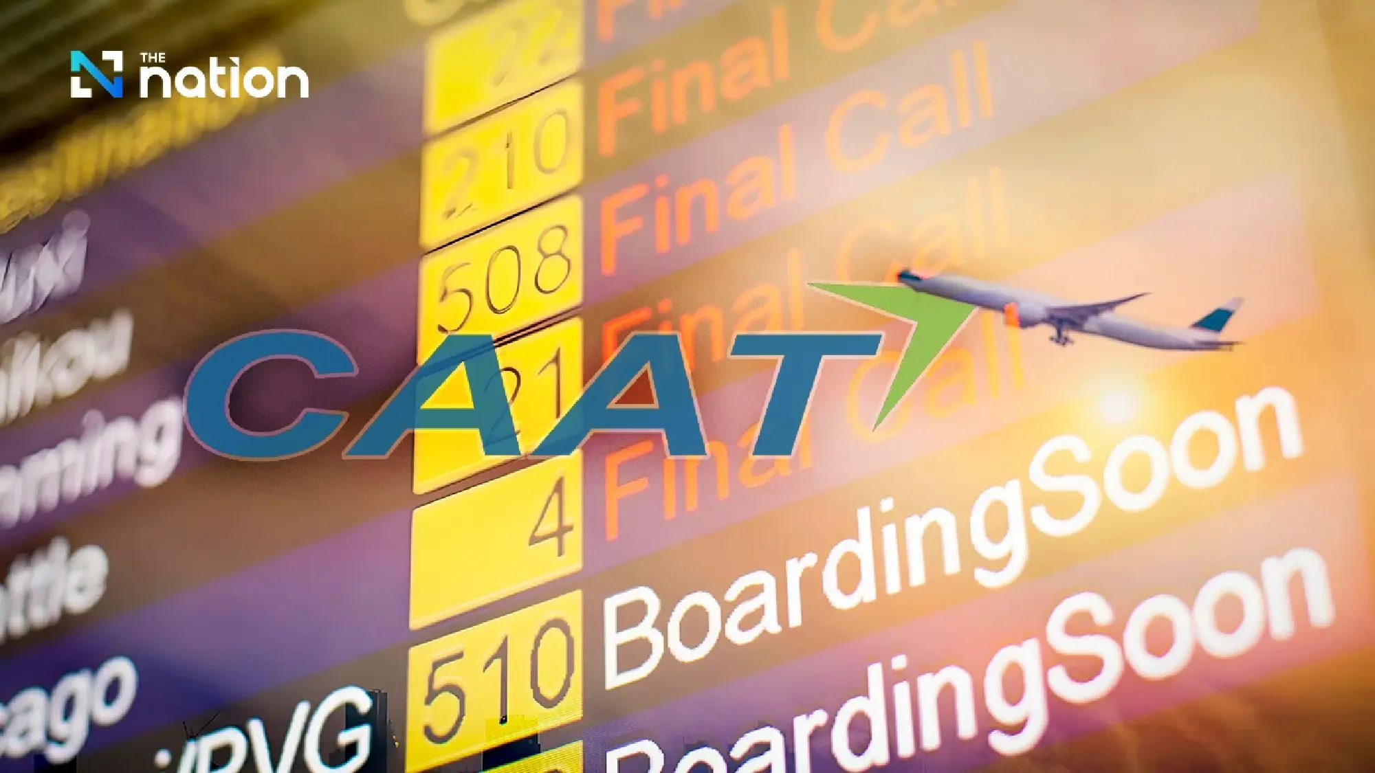 CAAT, AEROTHAI say border fighting affects no commercial flights