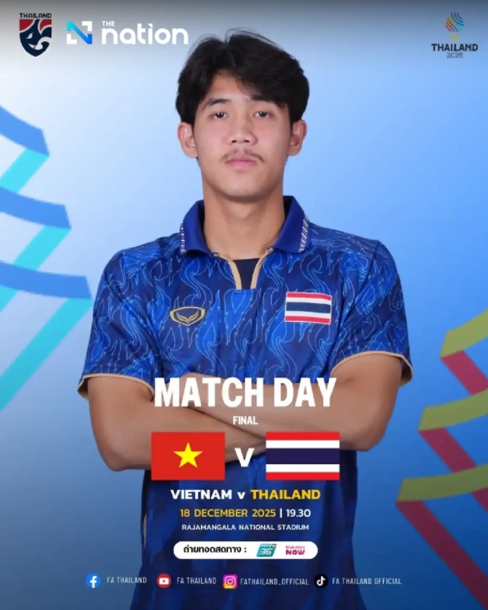 Live Football Broadcast: "Thailand vs Vietnam" – 2025 SEA Games Gold Medal Match