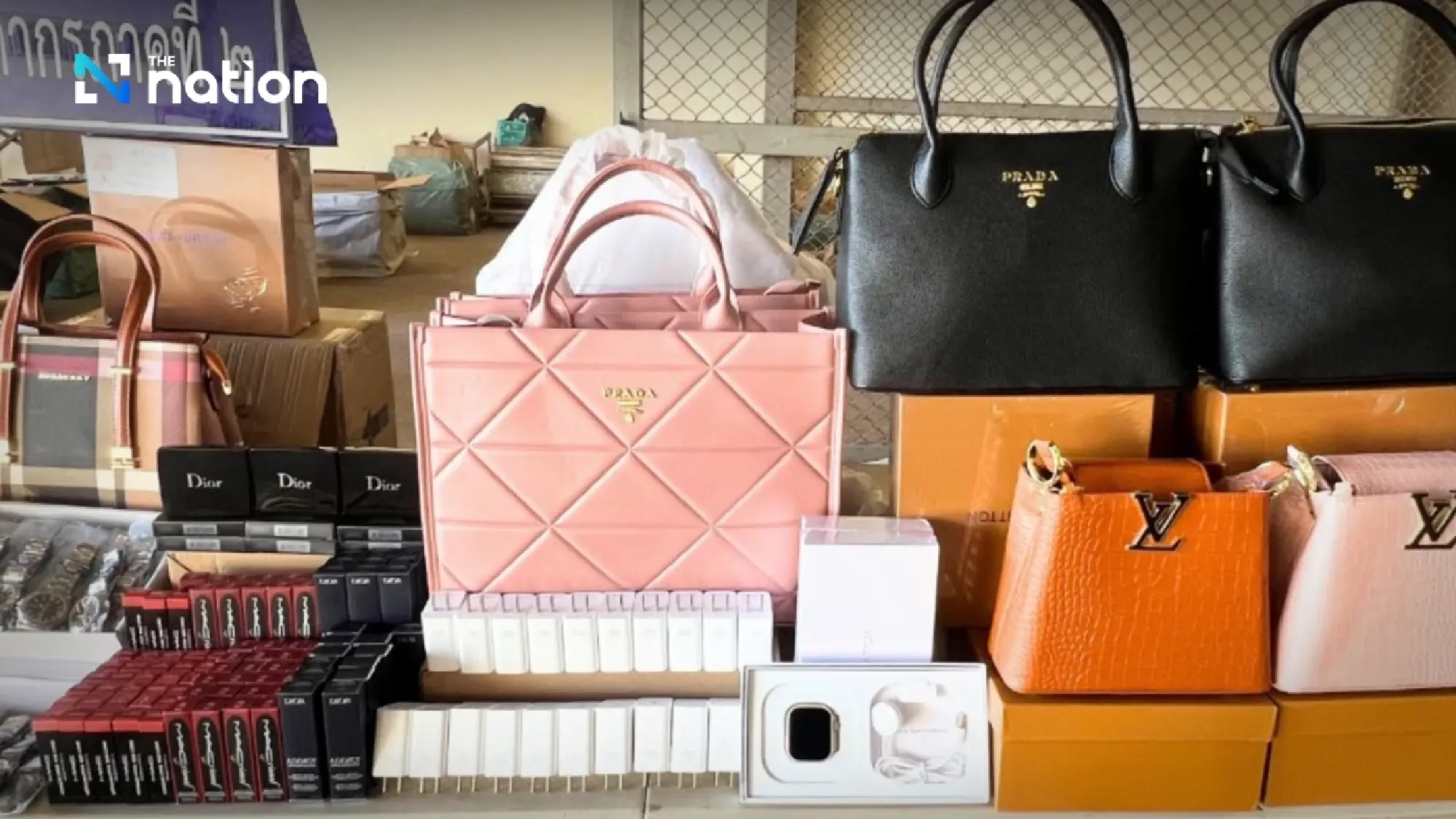 Department of Intellectual Property Leads Interception of Trademark-Infringing Goods Worth Over 65 Million Baht