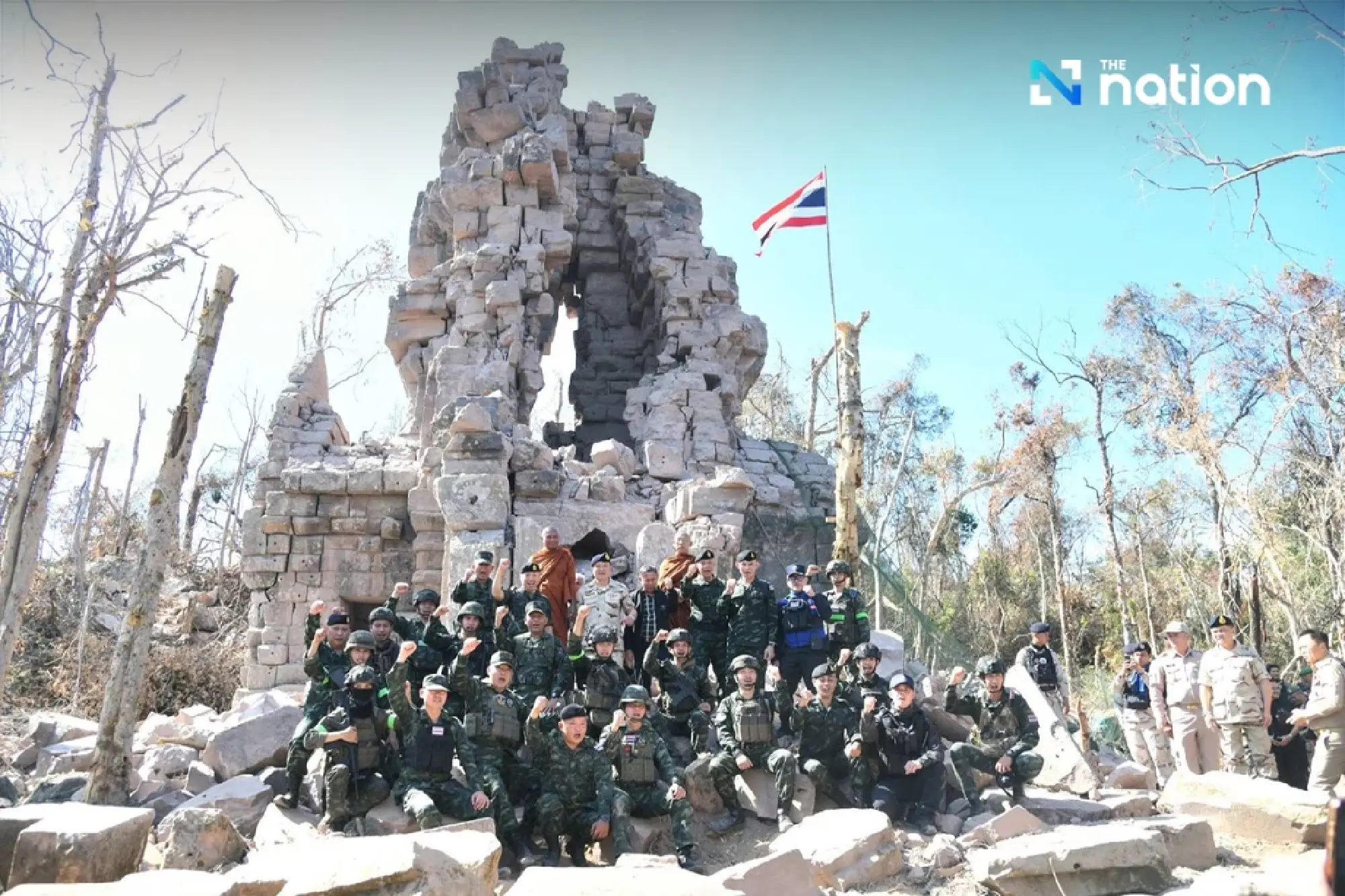 PM Anutin visits Ta Kwai Temple and Hill 350, calling it a point of Thai pride