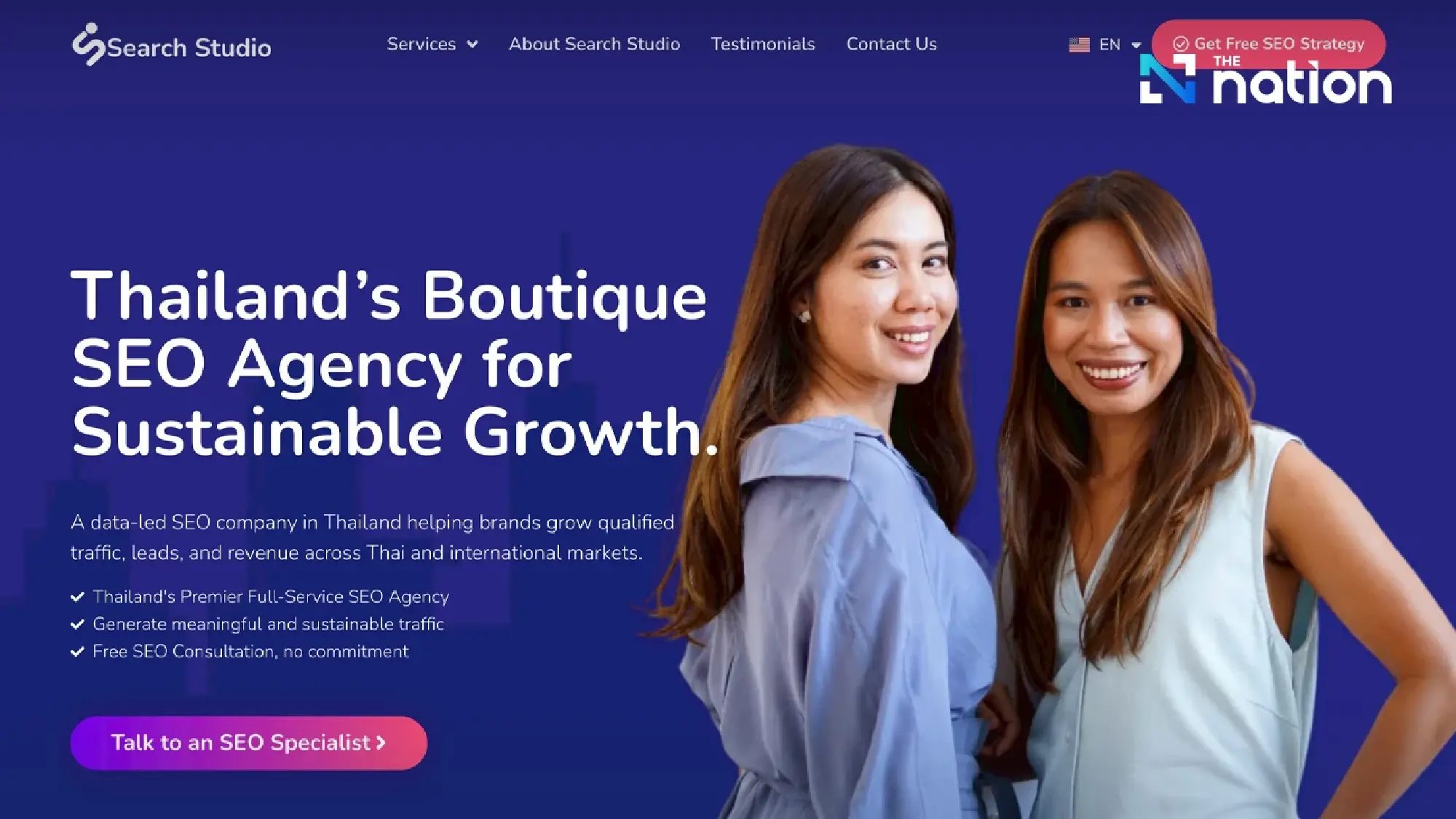 10 Best SEO Agencies in Thailand in 2026