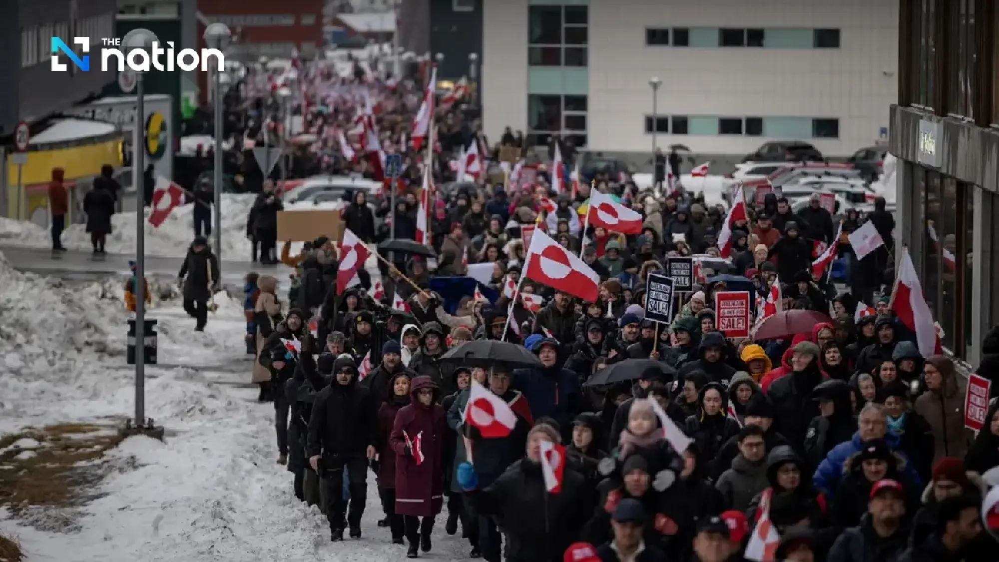 Danes and Greenlanders protest Trump, chant ‘Make America Go Away’
