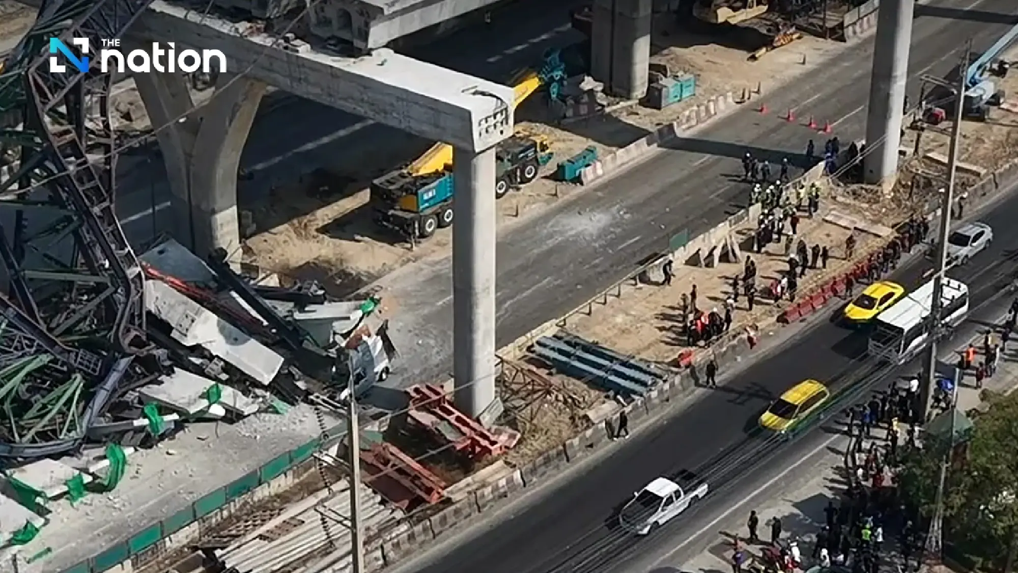 Two Probable Causes Behind Rama II Crane Collapse: Carelessness Likely