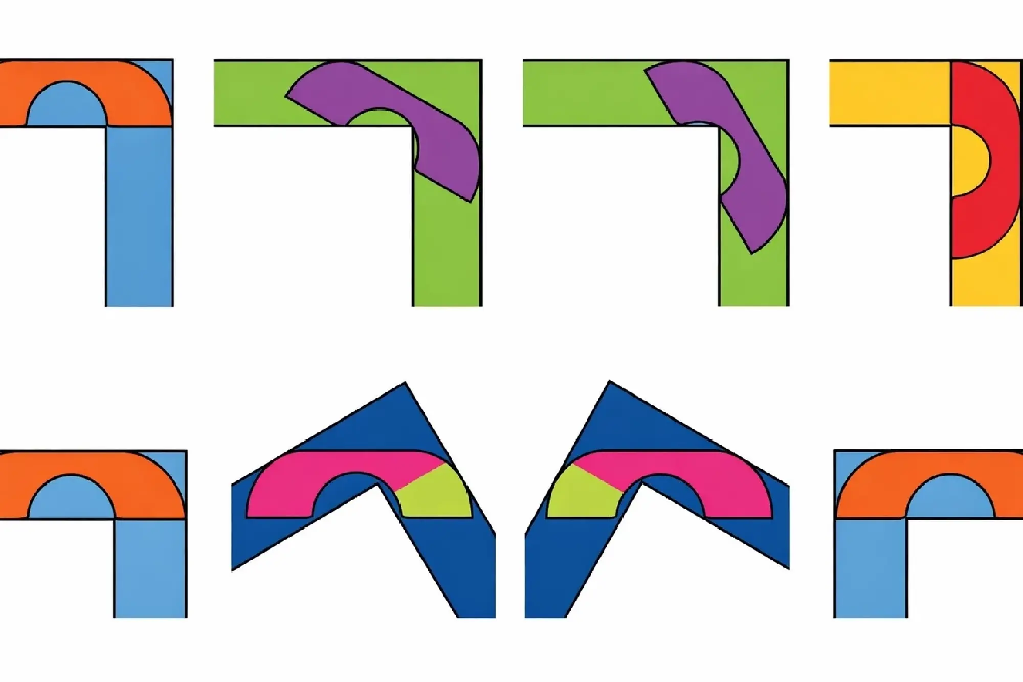 An illustration related to the moving sofa problem in geometry. (The Korea Herald)