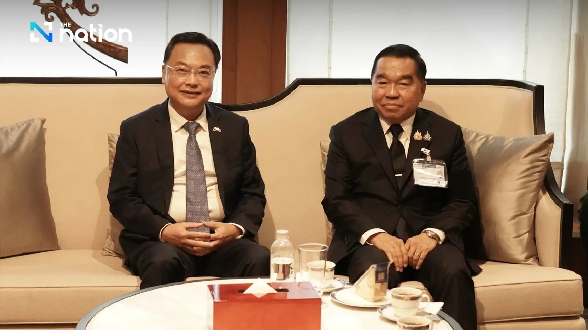 Chinese Ambassador Zhang Jianwei joins humanitarian aid handover ceremony in Bangkok