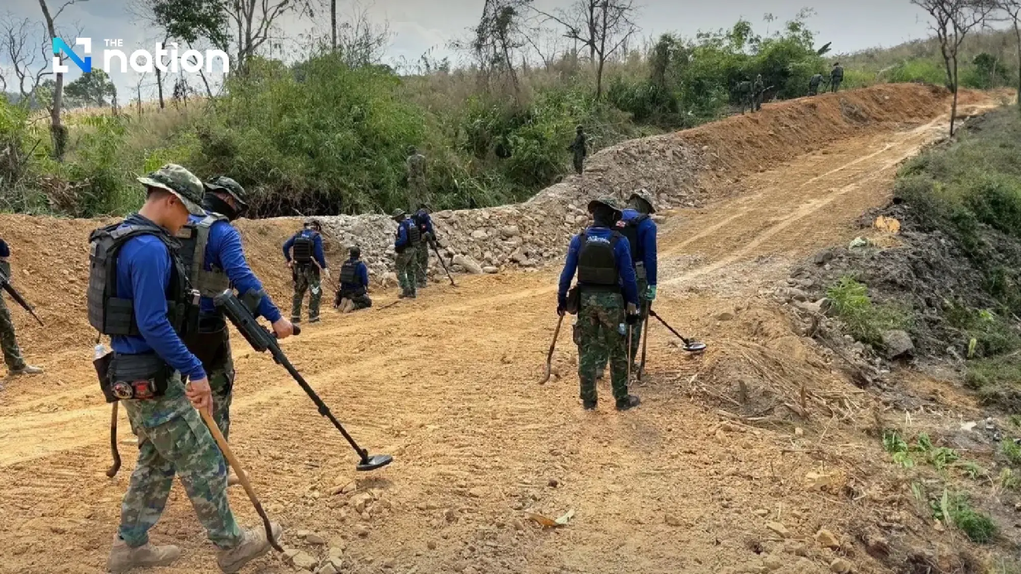 Royal Thai Navy Finds Landmines and IEDs in Trat, Swift Action to Clear Explosives