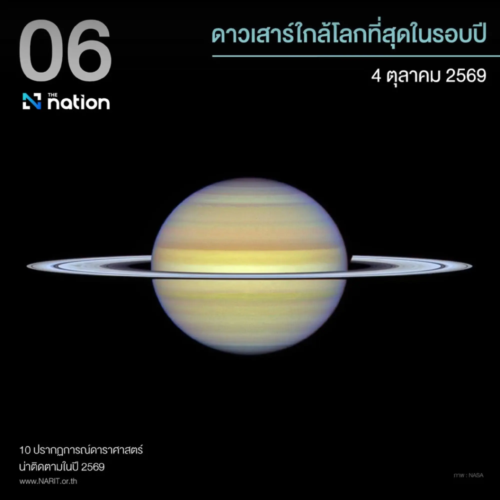 NARIT: 10 must-see sky events in 2026