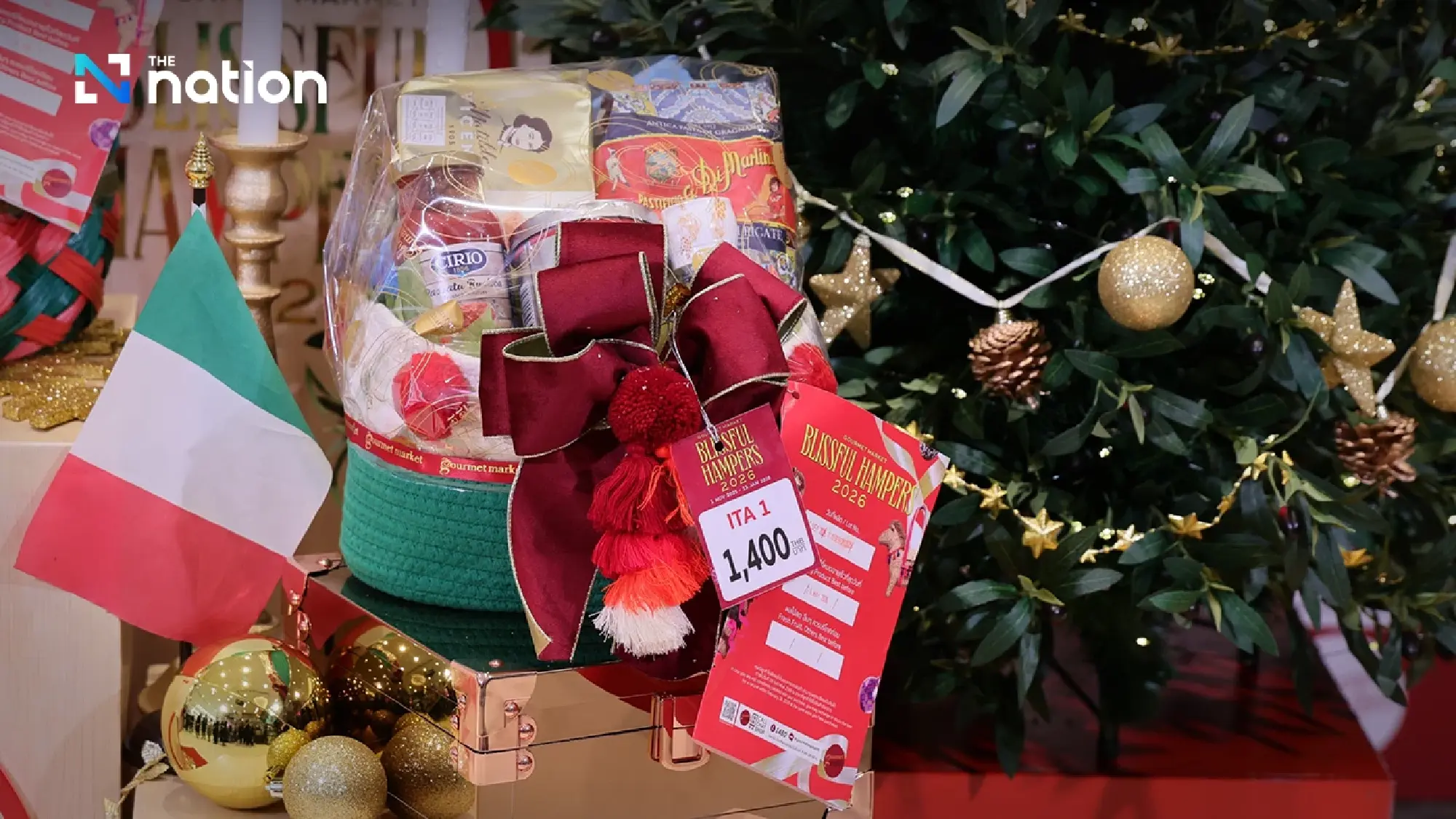 Experience the Taste of Italy: Gourmet Market Launches Italian Hampers in Collaboration with Italian Trade Agency