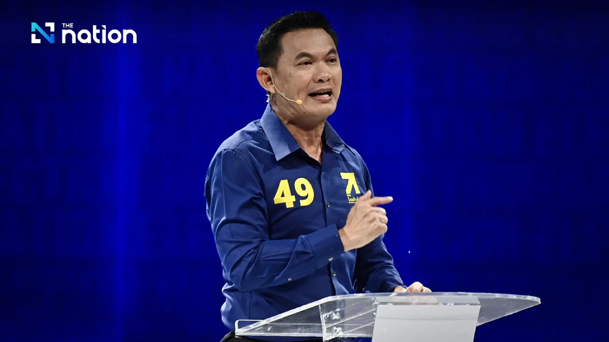 Suchatvee vows ‘dream cabinet’ and tech-led crackdown if elected PM