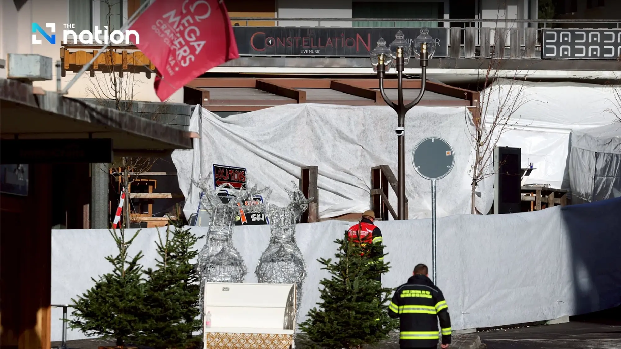 Around 40 killed, 100 injured in explosion in Swiss ski resort bar, police say