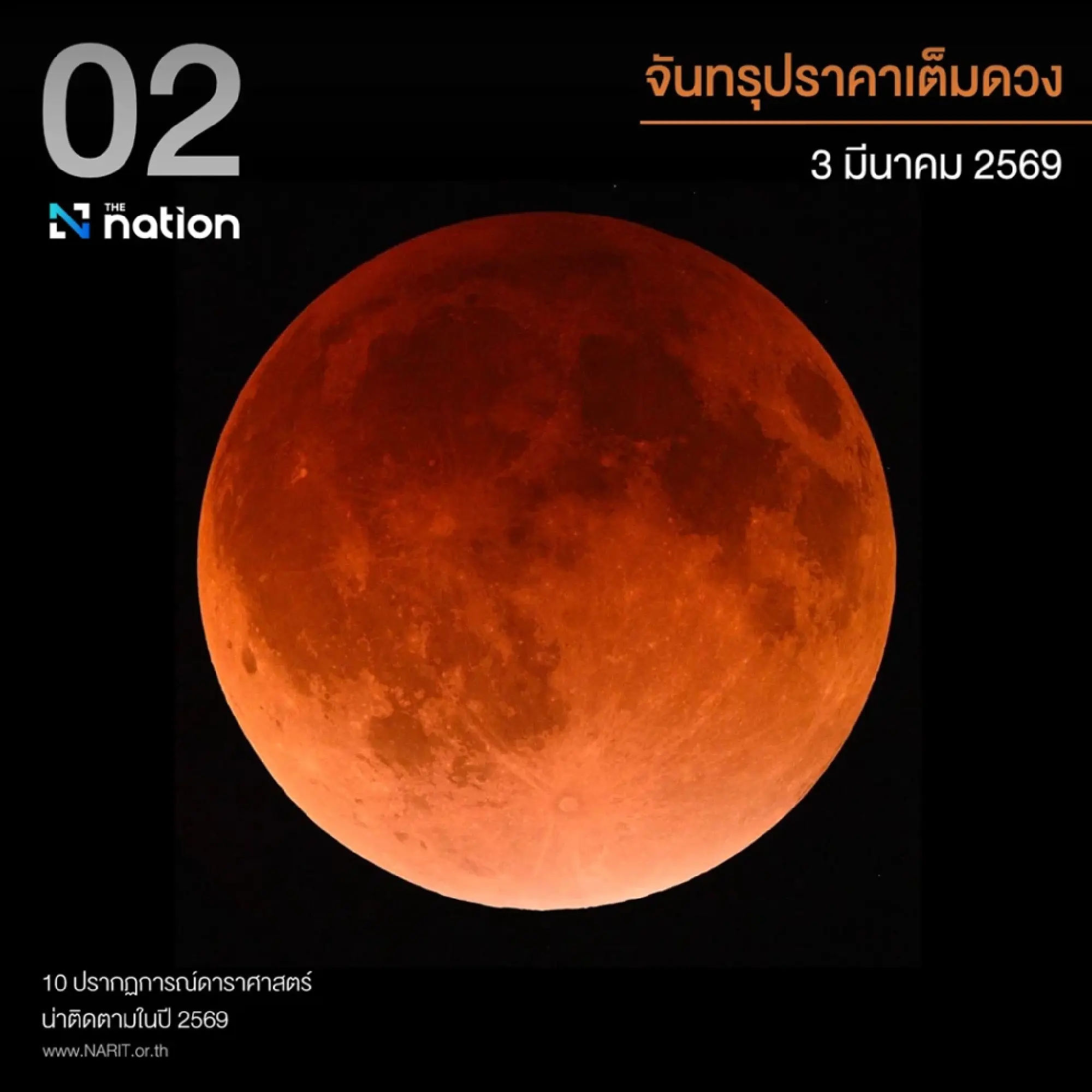 NARIT: 10 must-see sky events in 2026