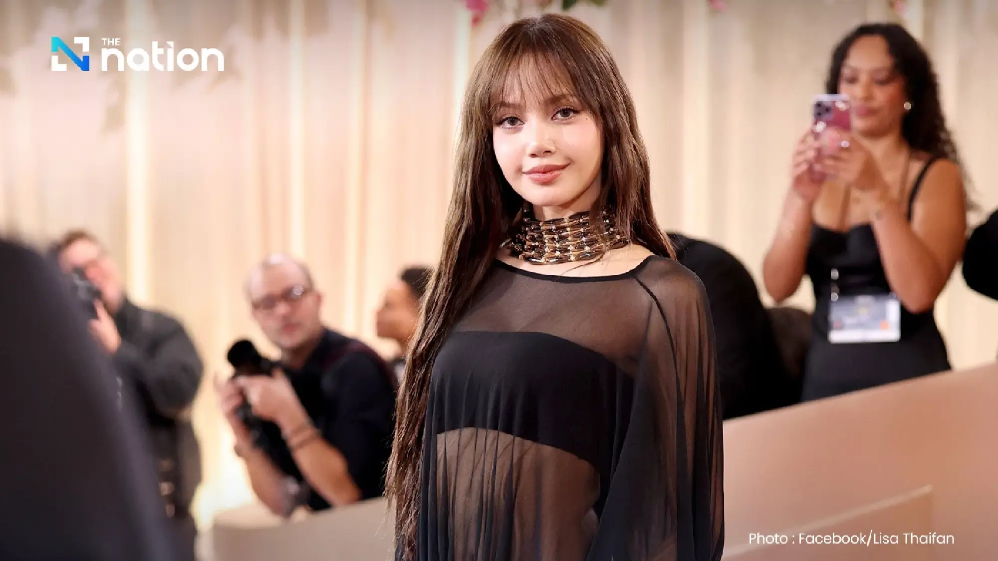 Lisa makes history as first Thai and K-pop Golden Globes presenter