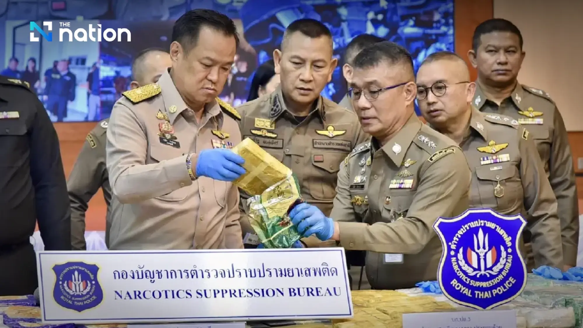 Thai PM Hails Massive Narcotics Bust as 330 Million Meth Pills Seized