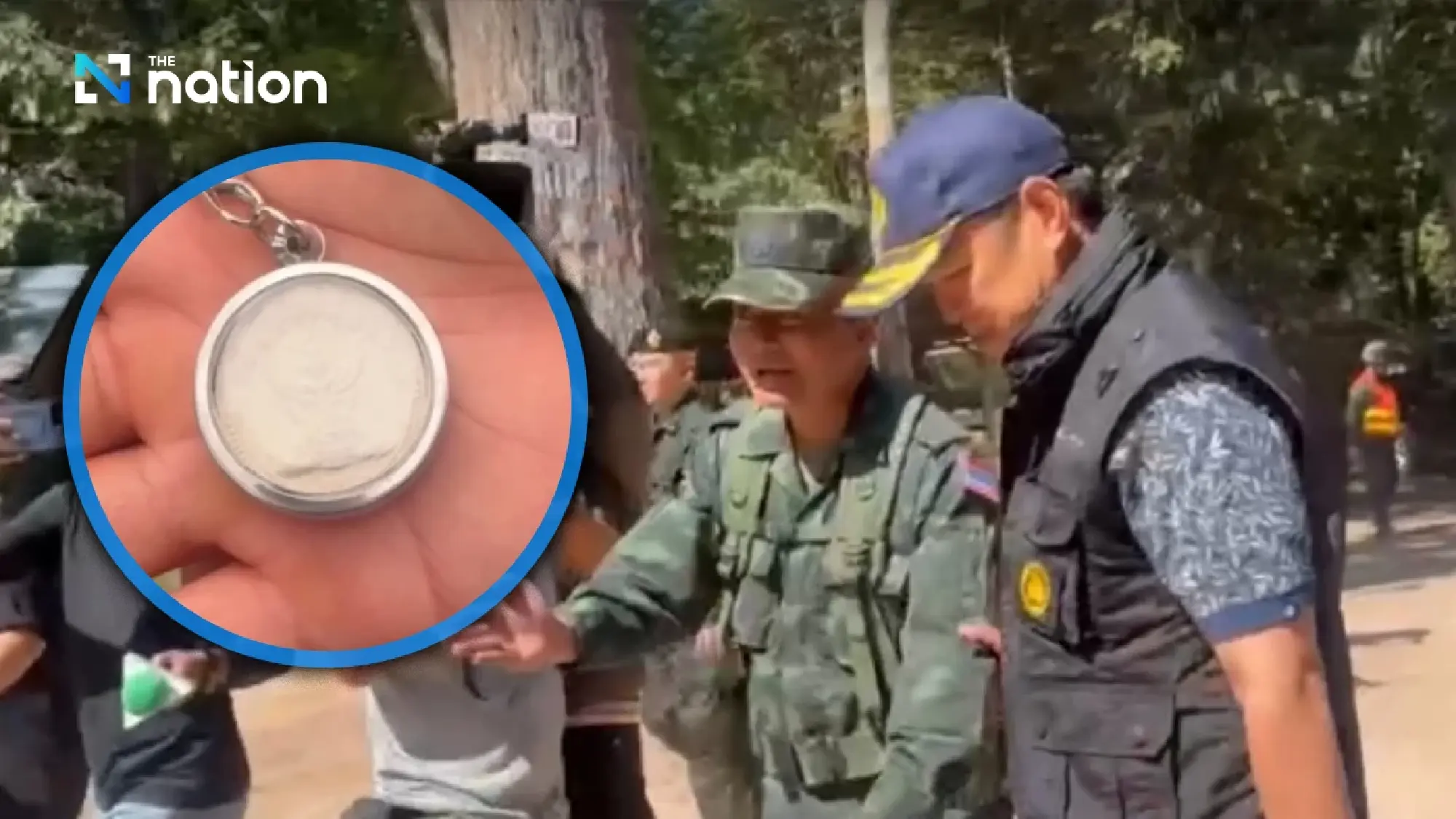 PM Anutin visits Surin frontline base to boost morale