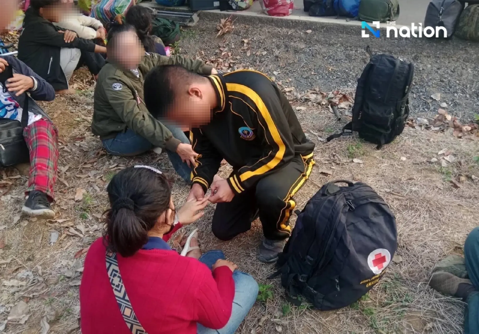 Desperate Cambodian Workers Flee Crisis, Sneak into Thailand