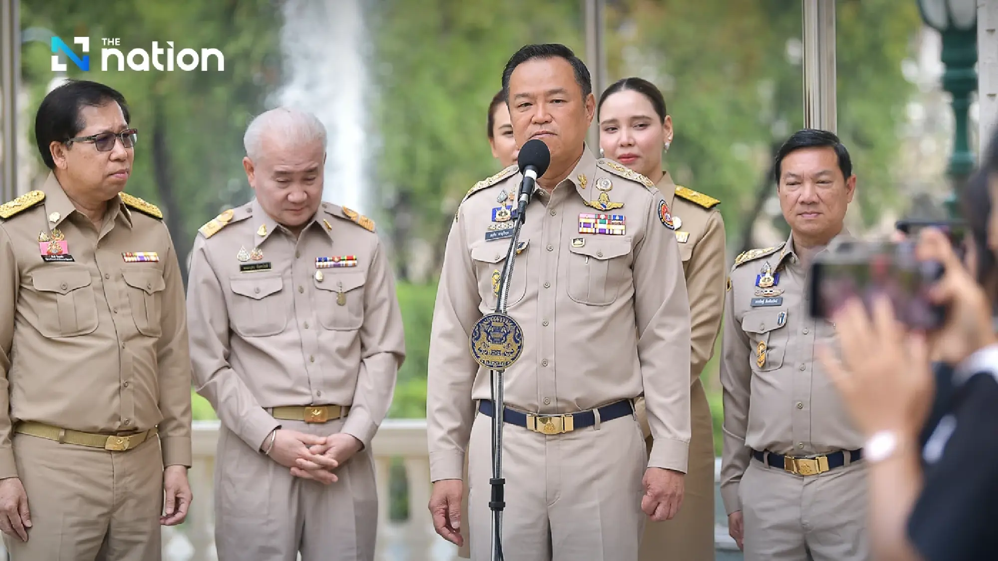 Anutin says no Cambodian troops near border, rules out clashes