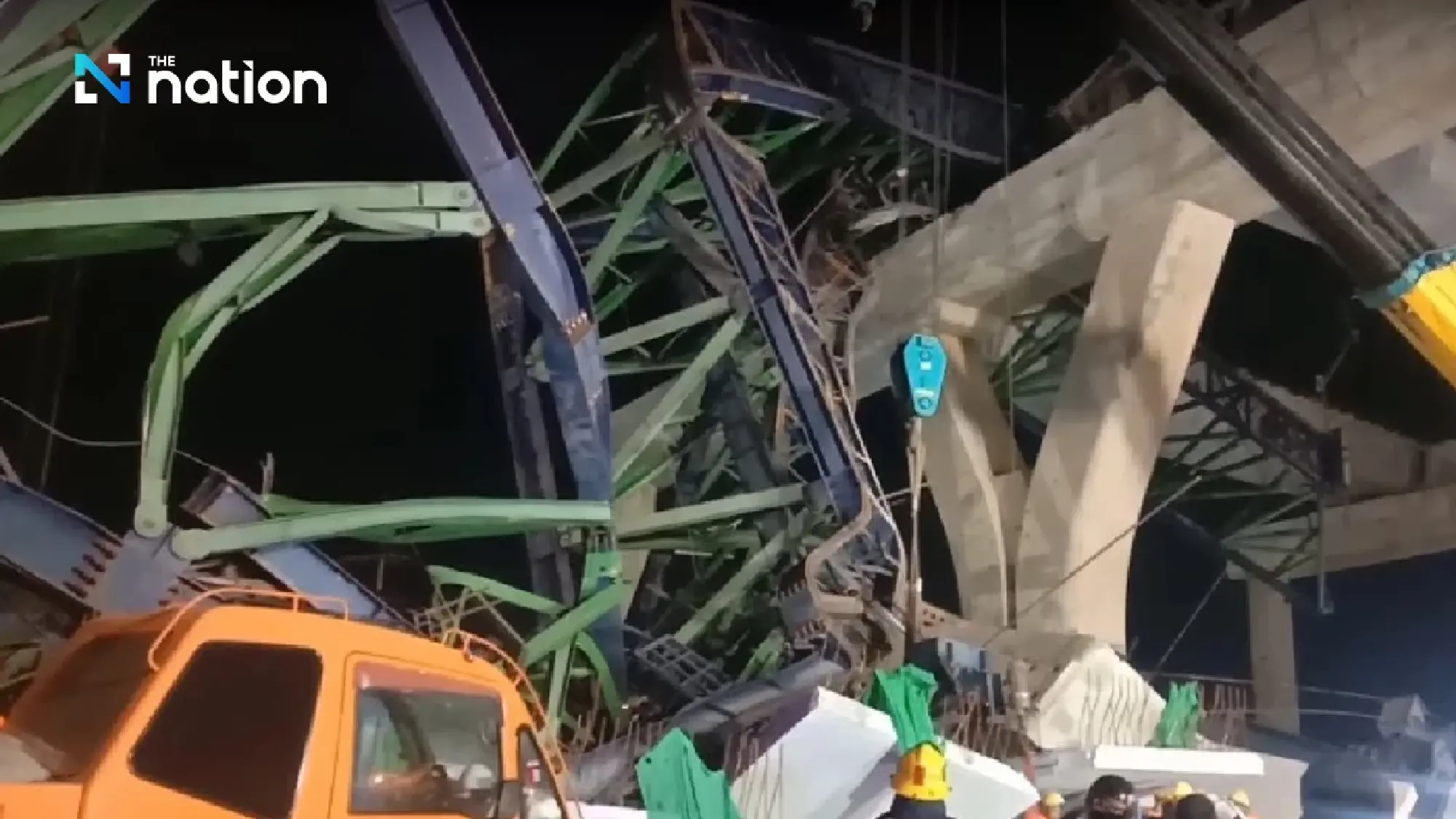 15-hour operation to recover bodies from crane collapse on Rama II Road