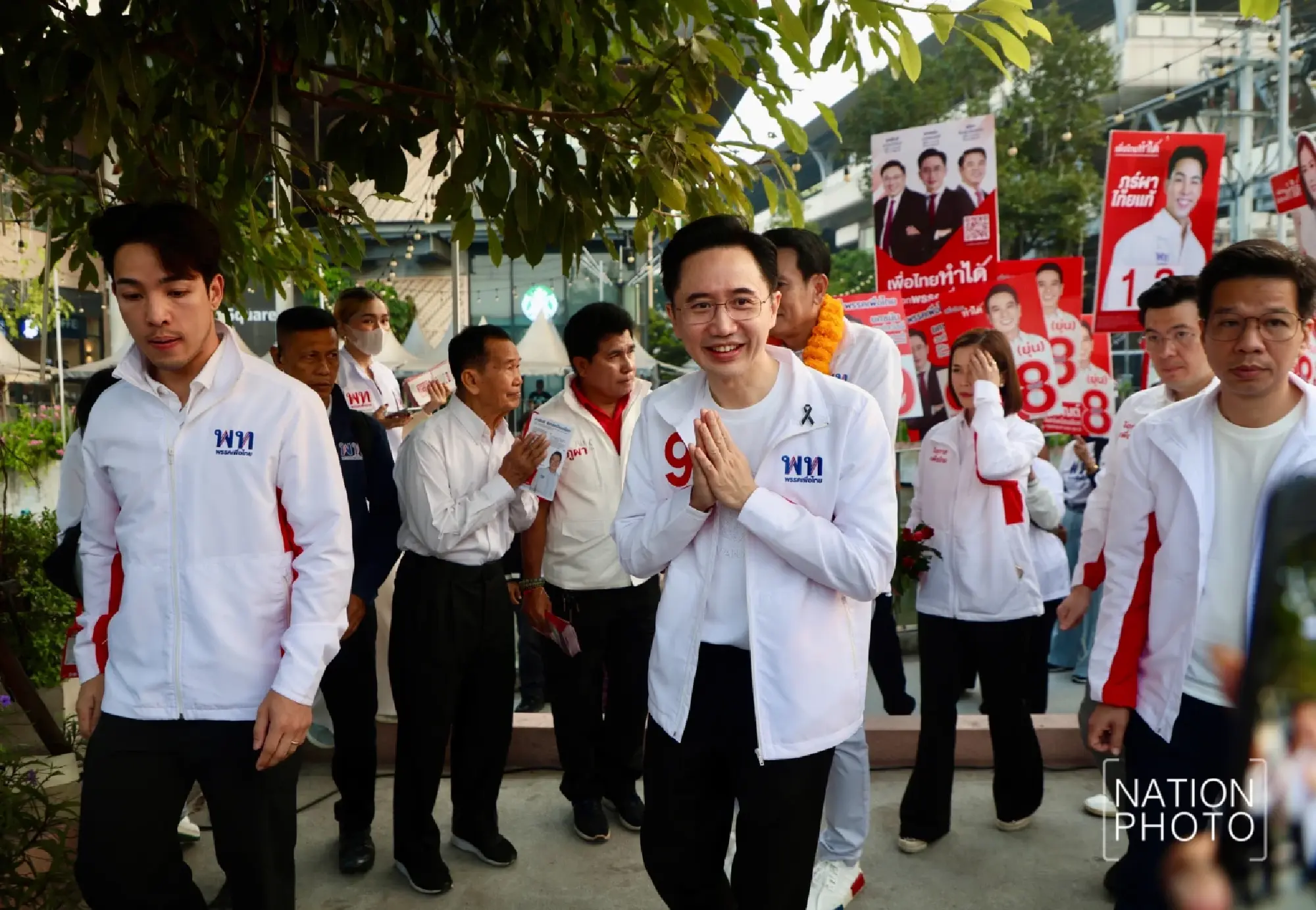 Pheu Thai candidate unveils digital-driven national security plan
