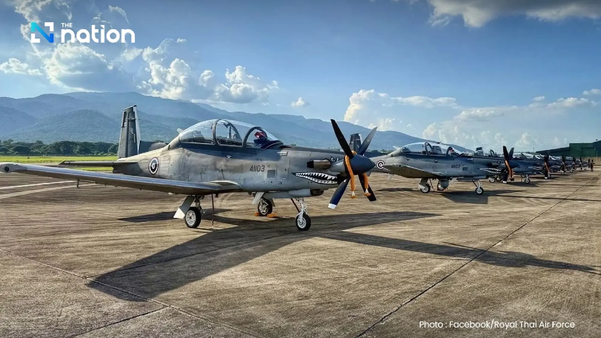 Ill-fated AT-6TH Wolverine that crashed in Chiang Mai commissioned in September last year