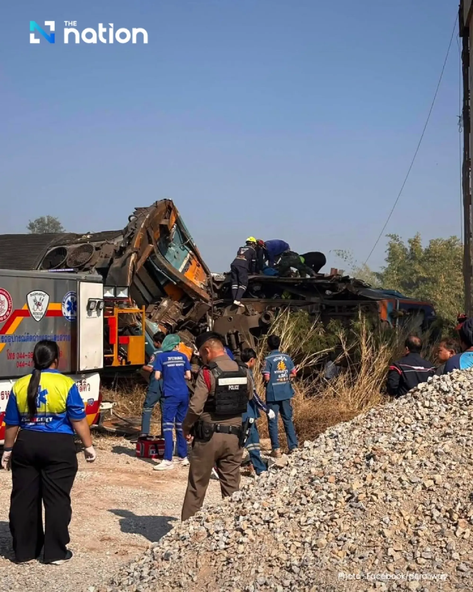 Korat Train Crash Update: 22 dead, 55 injured after collision with fallen crane