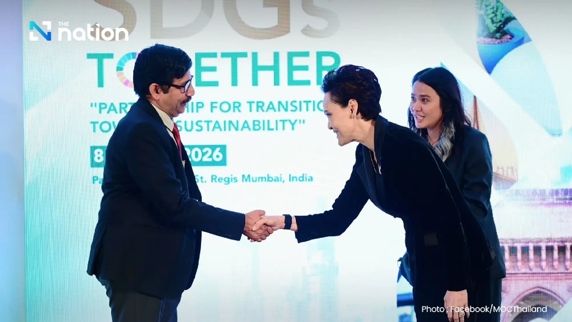 Commerce minister leads Thai firms in Mumbai to push green building trade