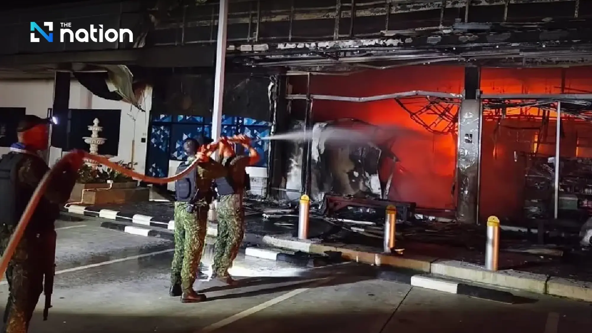 ISOC Region 4 steps up security after bomb and arson attacks on 11 petrol stations