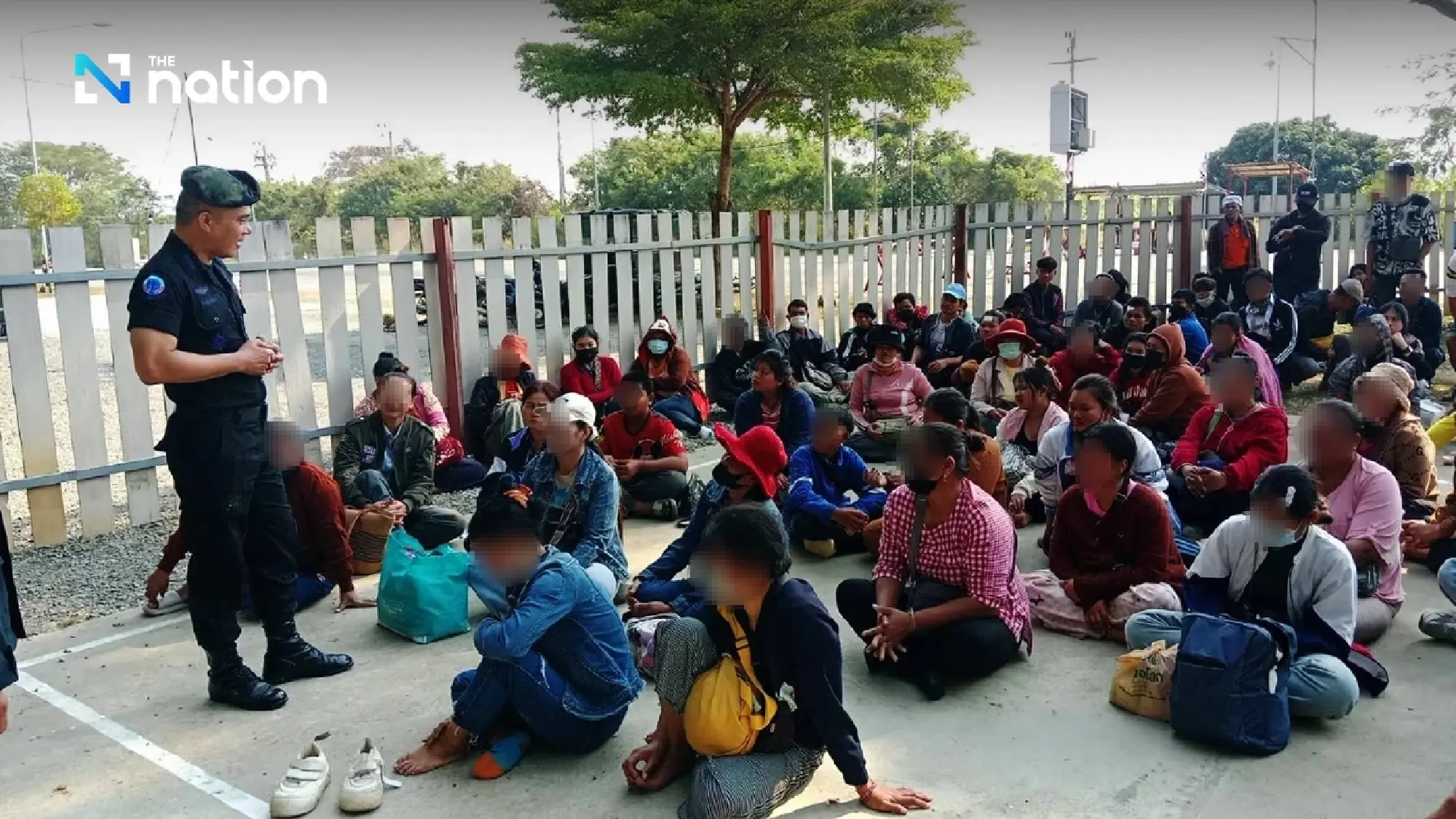 Desperate Cambodian Workers Flee Crisis, Sneak into Thailand