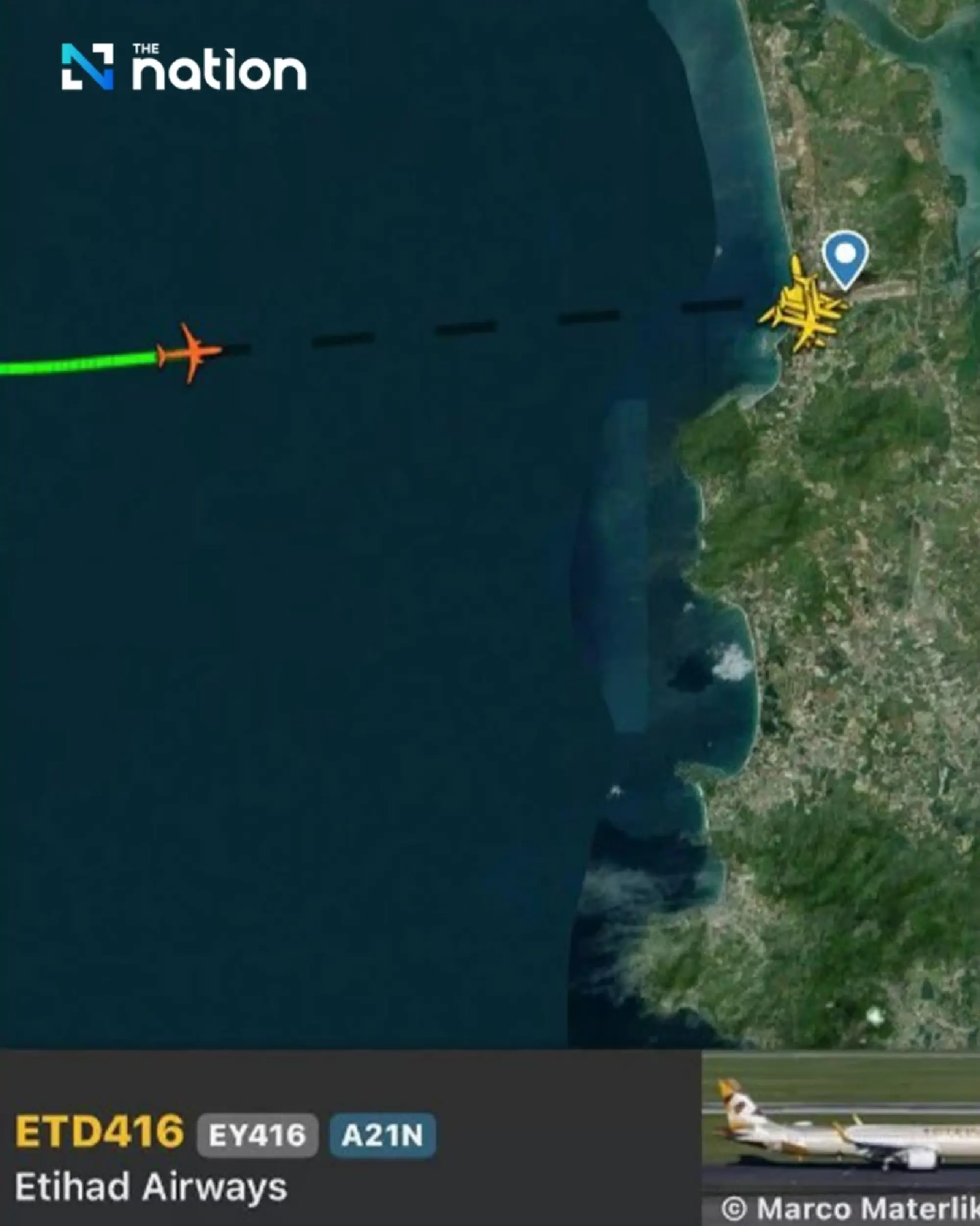 Several passengers injured after Etihad plane hits turbulence over Phuket