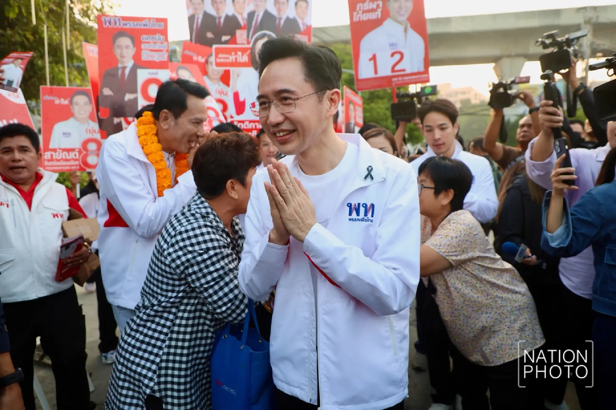 Pheu Thai candidate unveils digital-driven national security plan