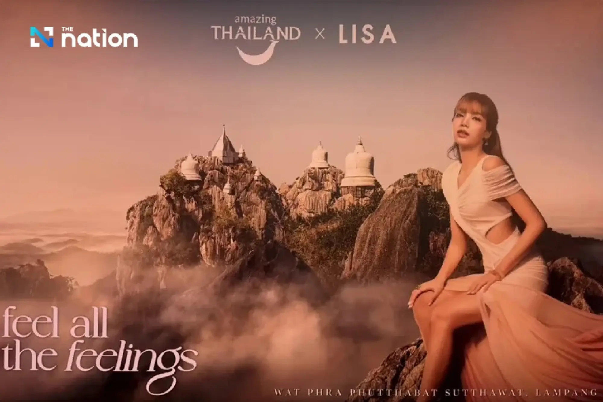 TAT Reveals 10 Destinations with Lisa Promoting Tourism in Thailand