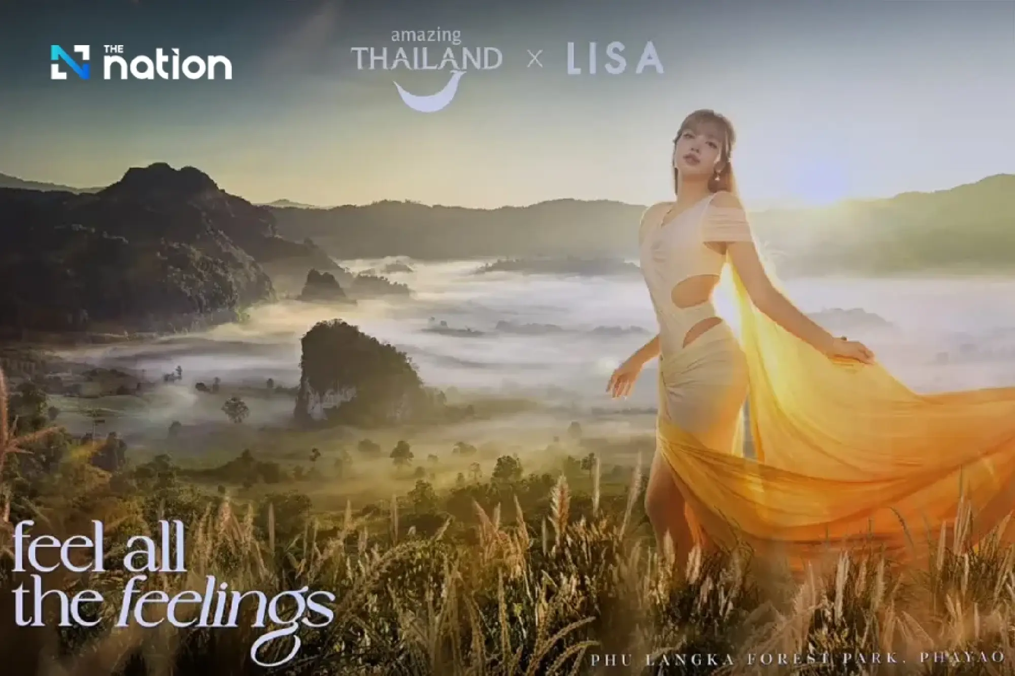 TAT Reveals 10 Destinations with Lisa Promoting Tourism in Thailand