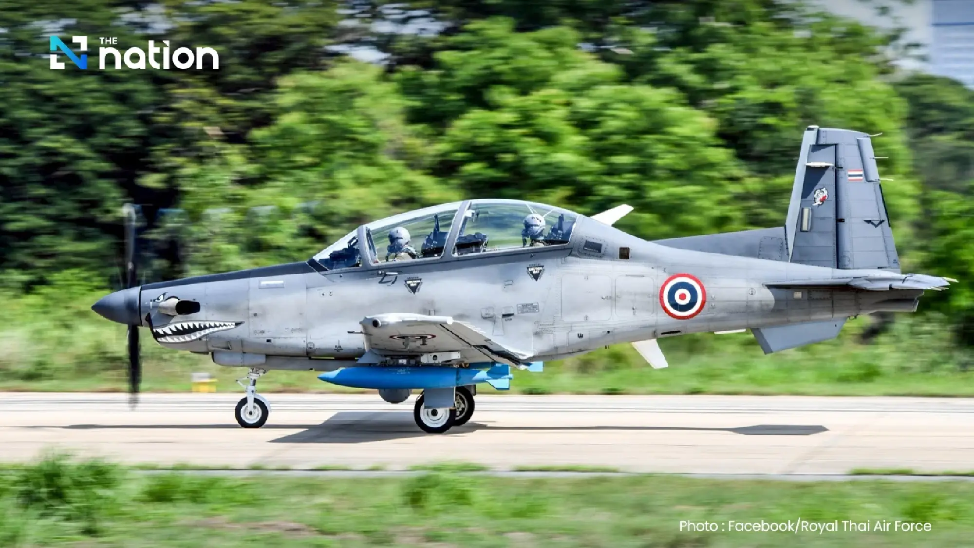 Ill-fated AT-6TH Wolverine that crashed in Chiang Mai commissioned in September last year