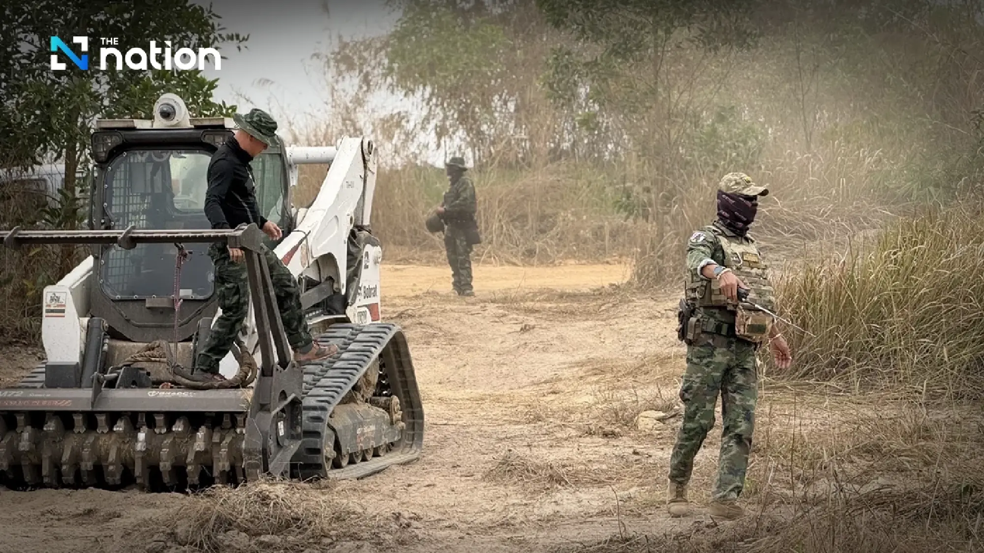 TMAC clears landmines in Trat, unexploded 120mm mortar found