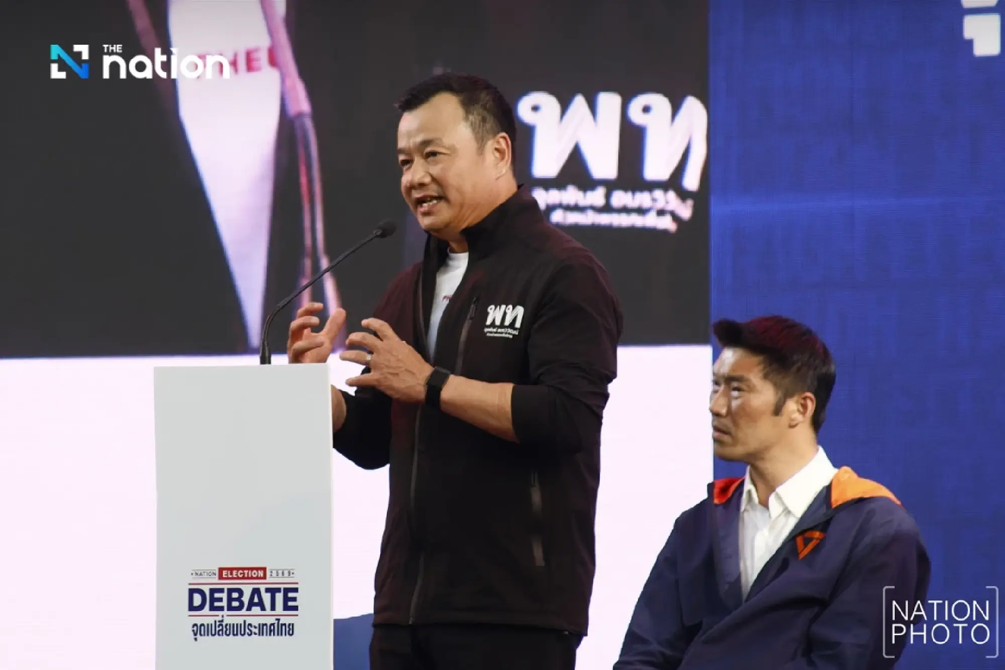 Sorawong pitches Pheu Thai’s retirement lottery and jobs pledge